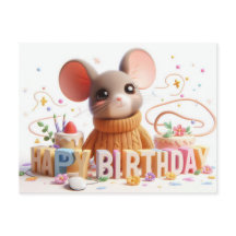Cartes de voeux d'anniversaire heureuses