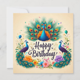 Cartes de voeux d'anniversaire heureuses
