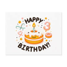 Cartes de voeux d'anniversaire heureuses