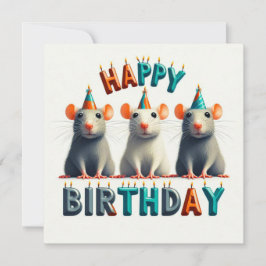 Cartes de voeux d'anniversaire heureuses