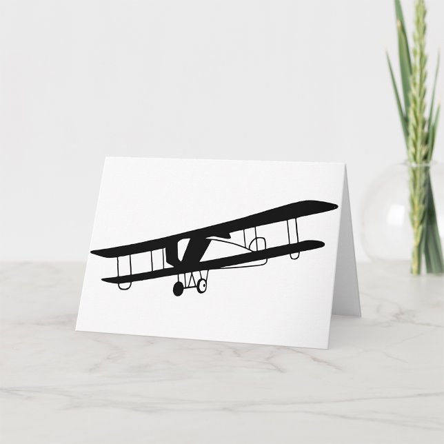 Cartes de voeux d'avion vintage (Créateur téléchargé)