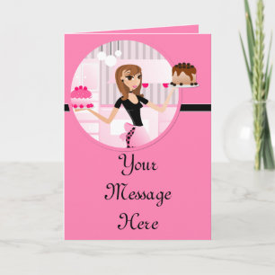 Cartes de voeux de Baker/chef 5 de