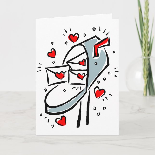 Cartes de voeux de boîte aux lettres (Devant)