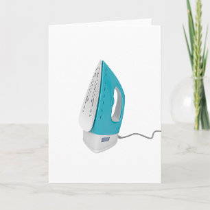 Cartes de voeux de fer électrique