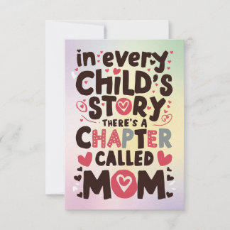 Cartes de voeux de la fête de la mère "Maman Lumiè