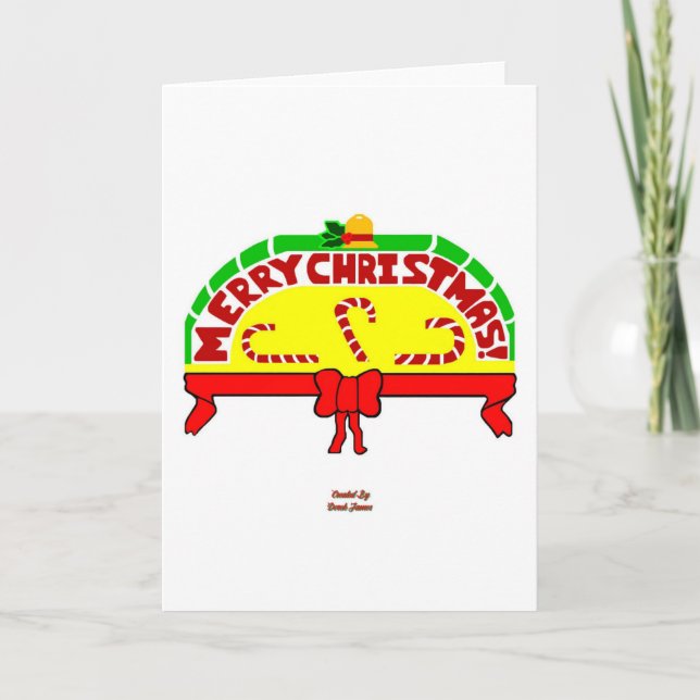 Cartes de voeux de Noël (Devant)