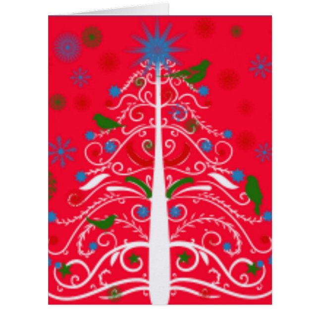 Cartes de voeux de Noël personnalisables - Votre p (Devant)