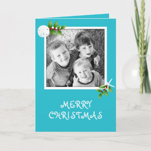 Cartes de voeux de Noël Sea Stars pliées