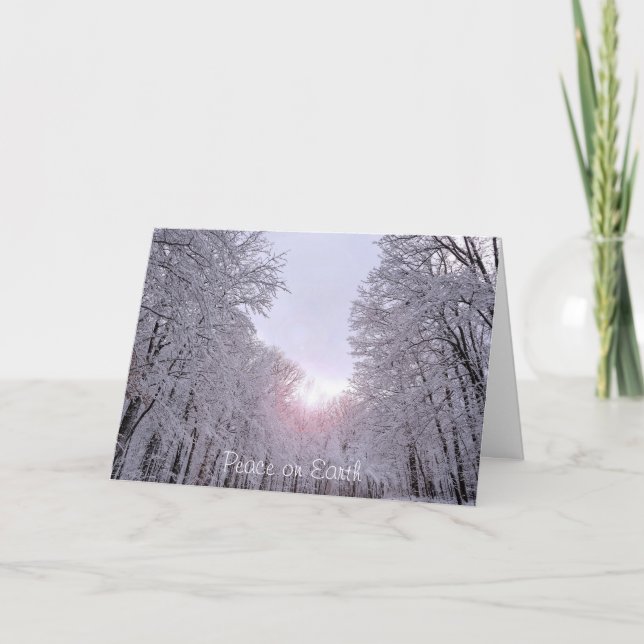 Cartes de voeux de vacances de Noël (Devant)