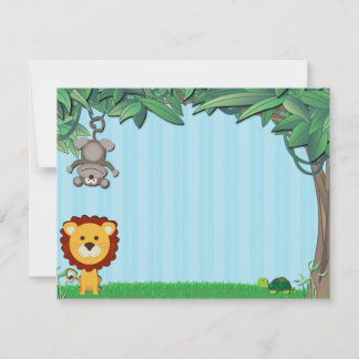 Cartes de vœux des amis de la jungle