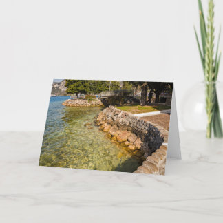 Cartes de voeux du lac de Garde