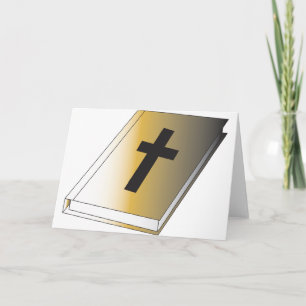 Cartes de voeux du livre religieux