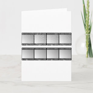 Cartes de vœux en bandes de film