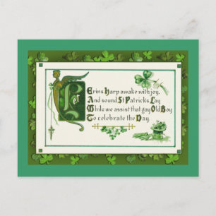 Cartes de voeux et cartes postales de la Saint-Pat