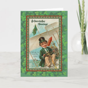 Cartes de voeux et cartes postales de la Saint-Pat