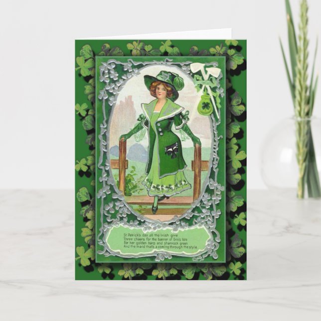 Cartes de voeux et cartes postales du jour de St (Devant)