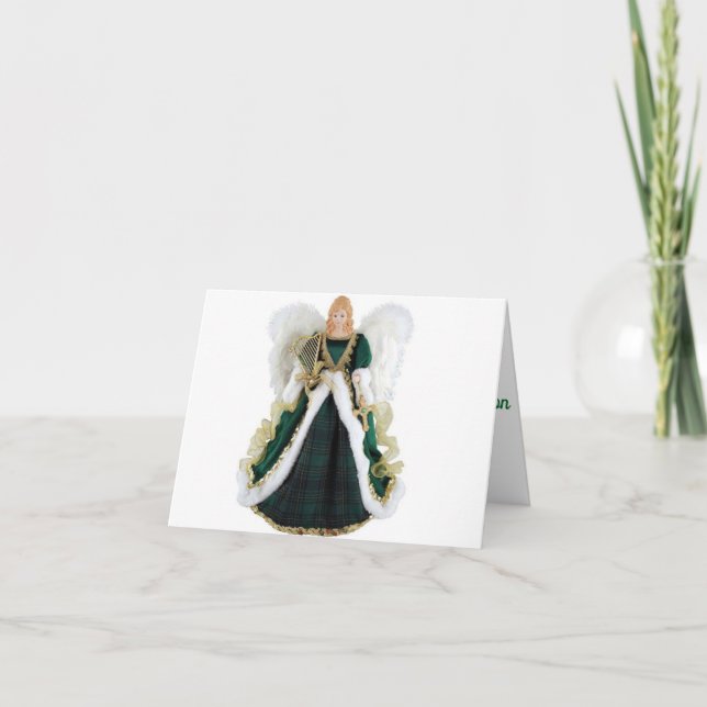 Cartes de voeux et de notes de vacances (Devant)