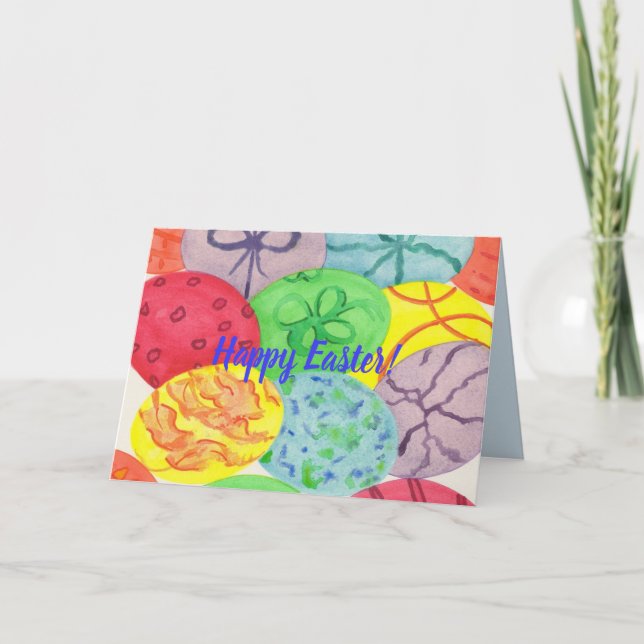 Cartes de voeux faites sur commande d'oeufs de (Devant)