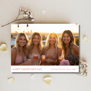 Cartes De Voeux Filles Modernes Pour Galentines