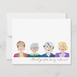 Cartes de vœux Golden Girls