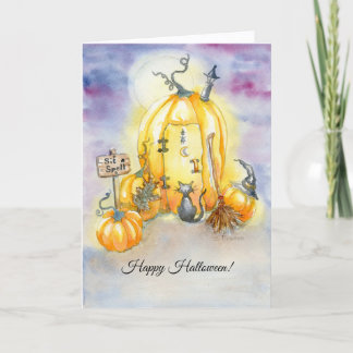 Cartes de vœux Halloween "Faites une pause"