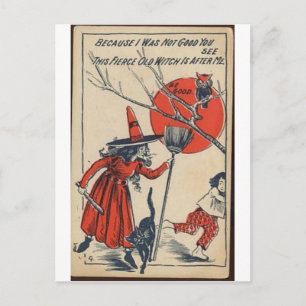 Cartes de voeux Halloween vintage Affiches classiq