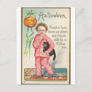 Cartes de voeux Halloween vintage Affiches classiq