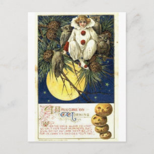 Cartes de voeux Halloween vintage Affiches classiq