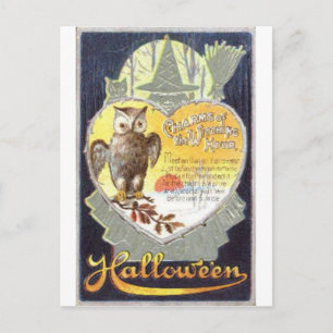 Cartes de voeux Halloween vintage Affiches classiq