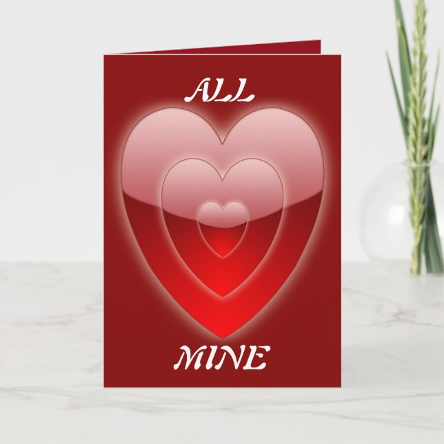 Cartes de voeux Heart in Hearts (Devant)