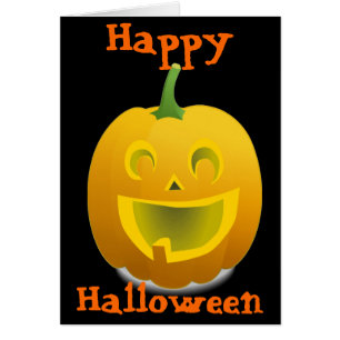Cartes de voeux Holloween - Jack-o'-lantern - Cade