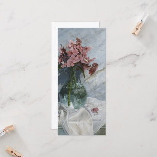 Cartes de vœux Hortensias dans le verre de mer