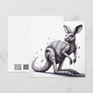 Cartes de voeux Kangaroo Papier Rolled Magazine