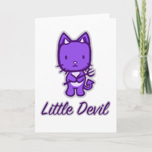 Cartes de voeux "Little Angel...Little Devil"