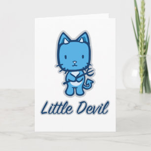 Cartes de voeux "Little Angel...Little Devil"