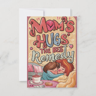 Cartes de voeux "Maman, Coeur de notre monde"