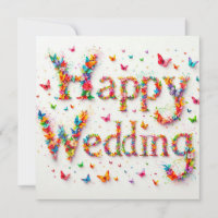 Cartes de voeux mariages
