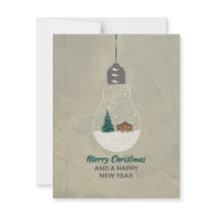 Cartes de voeux "MERRY CHRISTMAS"