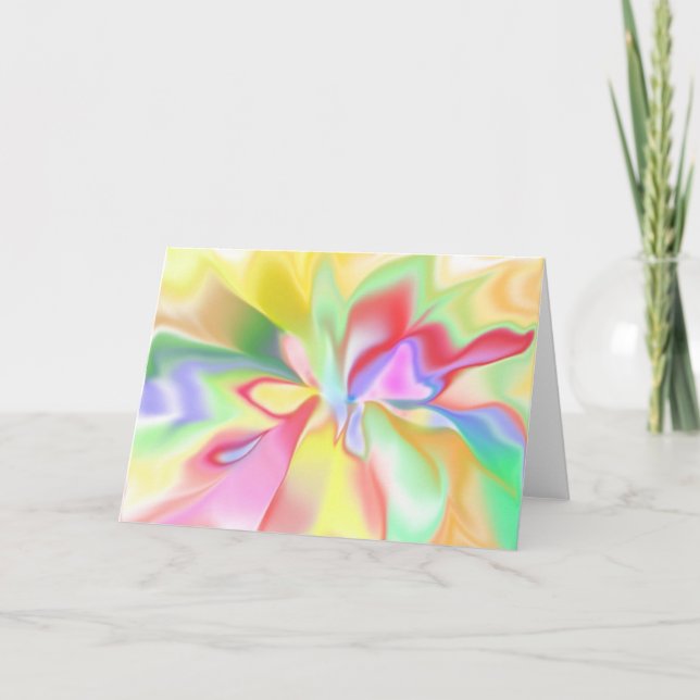 Cartes de voeux métaphysiques pour les couleurs d' (Devant)