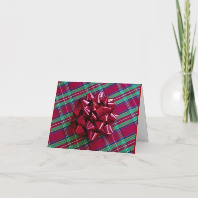Cartes de voeux Noël et Vacances Modèle (Devant)