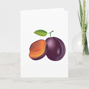 Cartes de voeux Open Plum tranchées