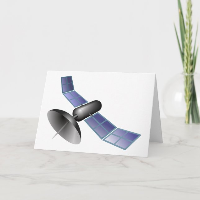 Cartes de voeux par satellite (Devant)