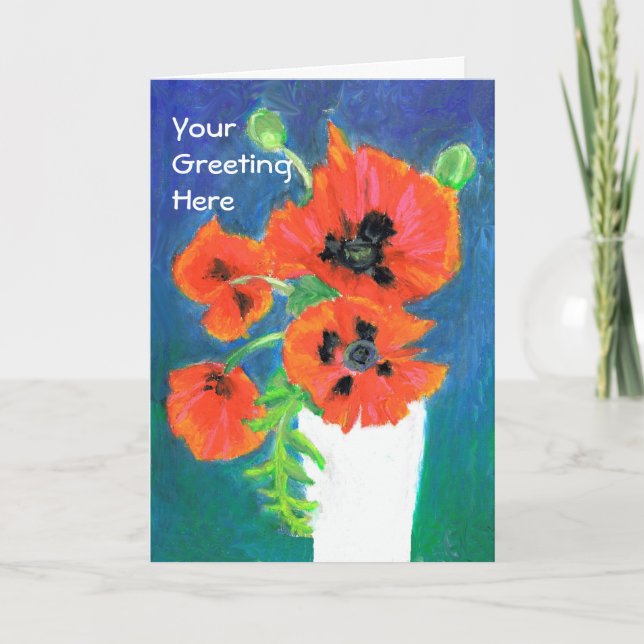 Cartes de voeux personnalisables (Devant)