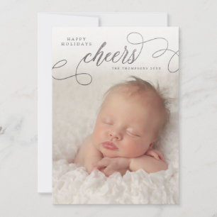 Cartes de voeux photo pour les applets en argent s