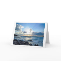 Cartes de voeux photographiques Sea View