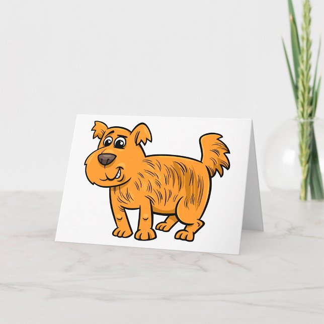 Cartes de voeux pour animal animal animal de chien (Créateur téléchargé)