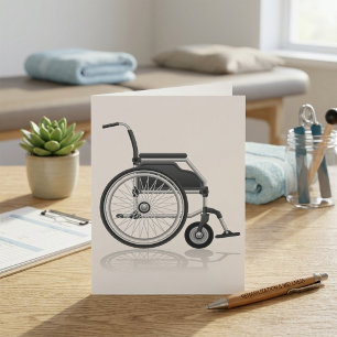 Cartes de vœux pour fauteuil roulant