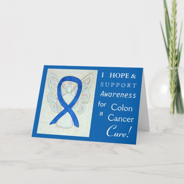 Cartes de voeux pour la sensibilisation au cancer  (Devant)