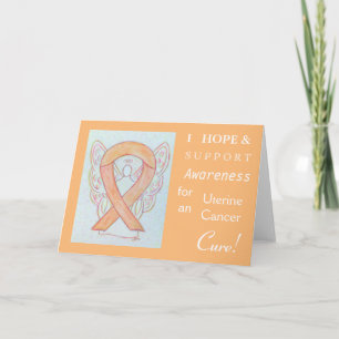 Cartes de voeux pour la sensibilisation au cancer 