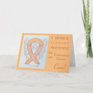 Cartes de voeux pour la sensibilisation au cancer 